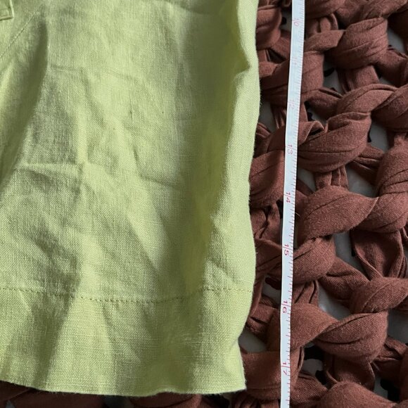 EUC Everlane Linen Workwear Dress - Leek - Size XL - Picture 12 of 13